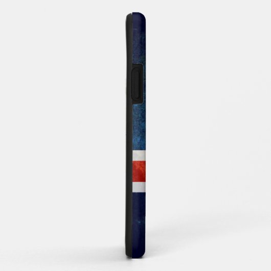 IJslandse vlag Case-Mate iPhone Case (Achterkant/rechts)