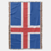 IJslandse vlag Deken (Voorkant Verticaal)
