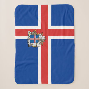 IJslandse Vlag Deken, patriottisch, IJsland Sherpa Deken