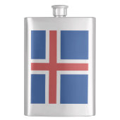IJslandse vlag Flacon (Voorkant)