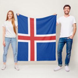 IJslandse vlag Fleece Deken