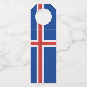 IJslandse vlag Flessenhanger