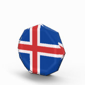 IJslandse vlag Fotoblokken (Rechts)