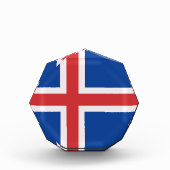 IJslandse vlag Fotoblokken (Voorkant)