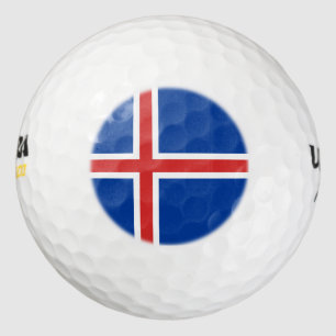 IJslandse vlag Golfballen