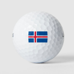IJslandse vlag Golfballen