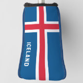 IJslandse vlag Golfheadcover (Draai 90)