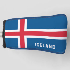 IJslandse vlag Golfheadcover