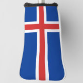 IJslandse vlag Golfheadcover (Draai 90)