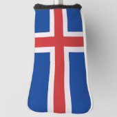 IJslandse vlag Golfheadcover (Draai 90)