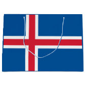 IJslandse vlag Groot Cadeauzakje (Voorkant)
