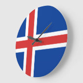 IJslandse vlag Grote Klok (Hoek)