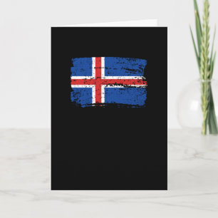 IJslandse vlag Kaart