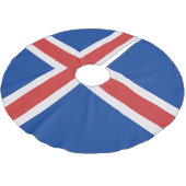 IJslandse vlag Kerstboom Rok (Gekanteld)