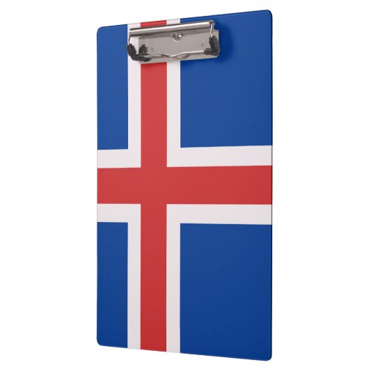 IJslandse vlag Klembord (Links)