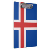 IJslandse vlag Klembord (Rechts)