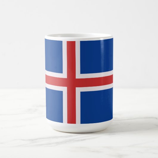 IJslandse vlag Koffiemok (Center)