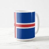 IJslandse vlag Koffiemok (Voorkant rechts)