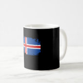 IJslandse vlag Koffiemok (Voorkant rechts)