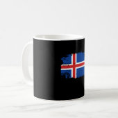 IJslandse vlag Koffiemok (Voorkant links)