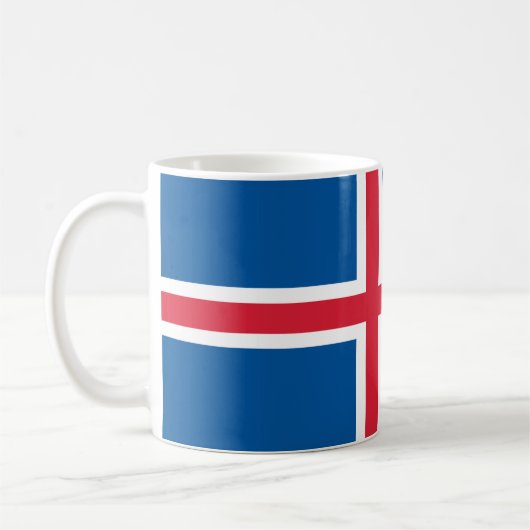 IJslandse vlag Koffiemok (Links)