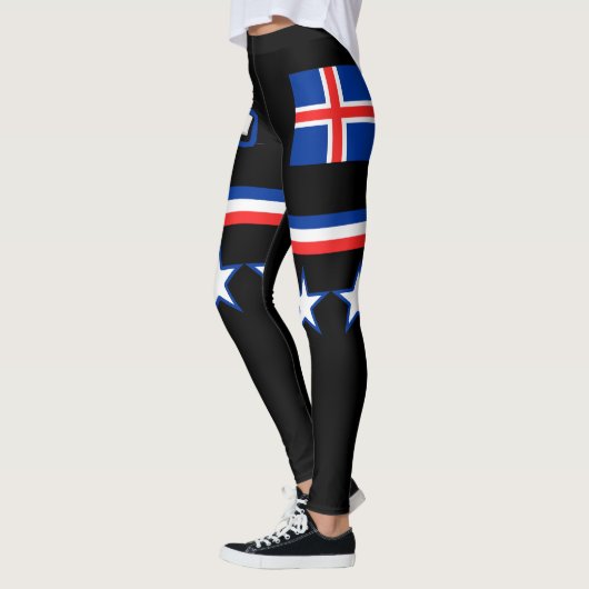 IJslandse vlag Leggings (Links)