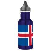 IJslandse vlag Liberty Bottle Waterfles (Links)