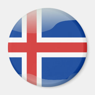 IJslandse vlag Magneet