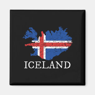 IJslandse vlag Magneet