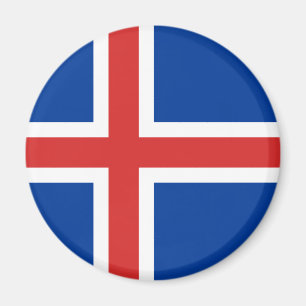Ijslandse vlag magneet