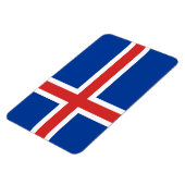 IJslandse vlag Magneet (Linkerzijde)