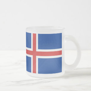 IJslandse vlag Matglas Koffiemok