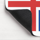 IJslandse vlag Muismat (Hoek)