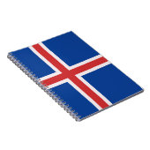 IJslandse vlag Notitieboek (Rechterzijde)