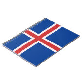 IJslandse vlag Notitieboek (Linkerzijde)
