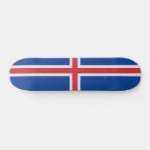 IJslandse vlag Persoonlijk Skateboard (Horizontaal)