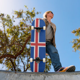 IJslandse vlag Persoonlijk Skateboard