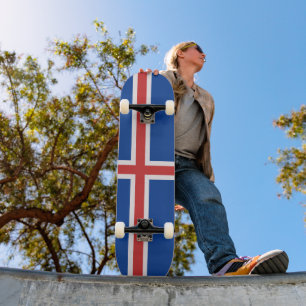 IJslandse vlag Persoonlijk Skateboard