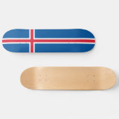 IJslandse vlag Persoonlijk Skateboard (Horizontaal)