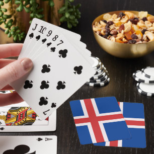 IJslandse vlag Pokerkaarten