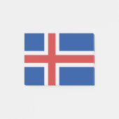 IJslandse vlag Post-it® Notes (Voorkant)