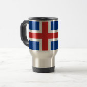 IJslandse vlag Reisbeker (Voorkant links)
