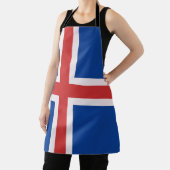 IJslandse vlag Schort (Insitu)