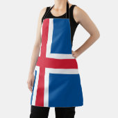 IJslandse vlag Schort (Insitu)