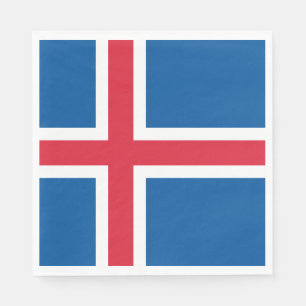 IJslandse vlag Servet
