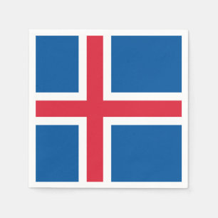 IJslandse vlag servet