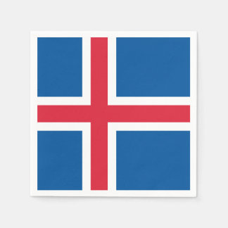 IJslandse vlag servet