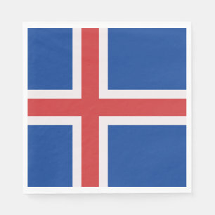 IJslandse vlag Servet