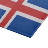 IJslandse vlag Snijplank (Hoek)
