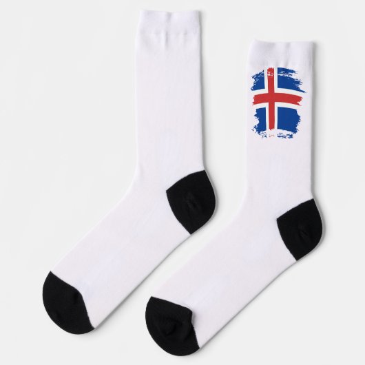 IJslandse vlag Sokken (Links)